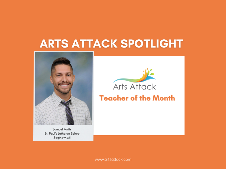 Arts Attack Teacher of the Month – September