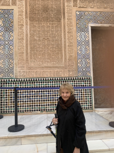 Mrs. O in the Alhambra